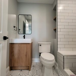 Residential Modern Bathroom Remodel